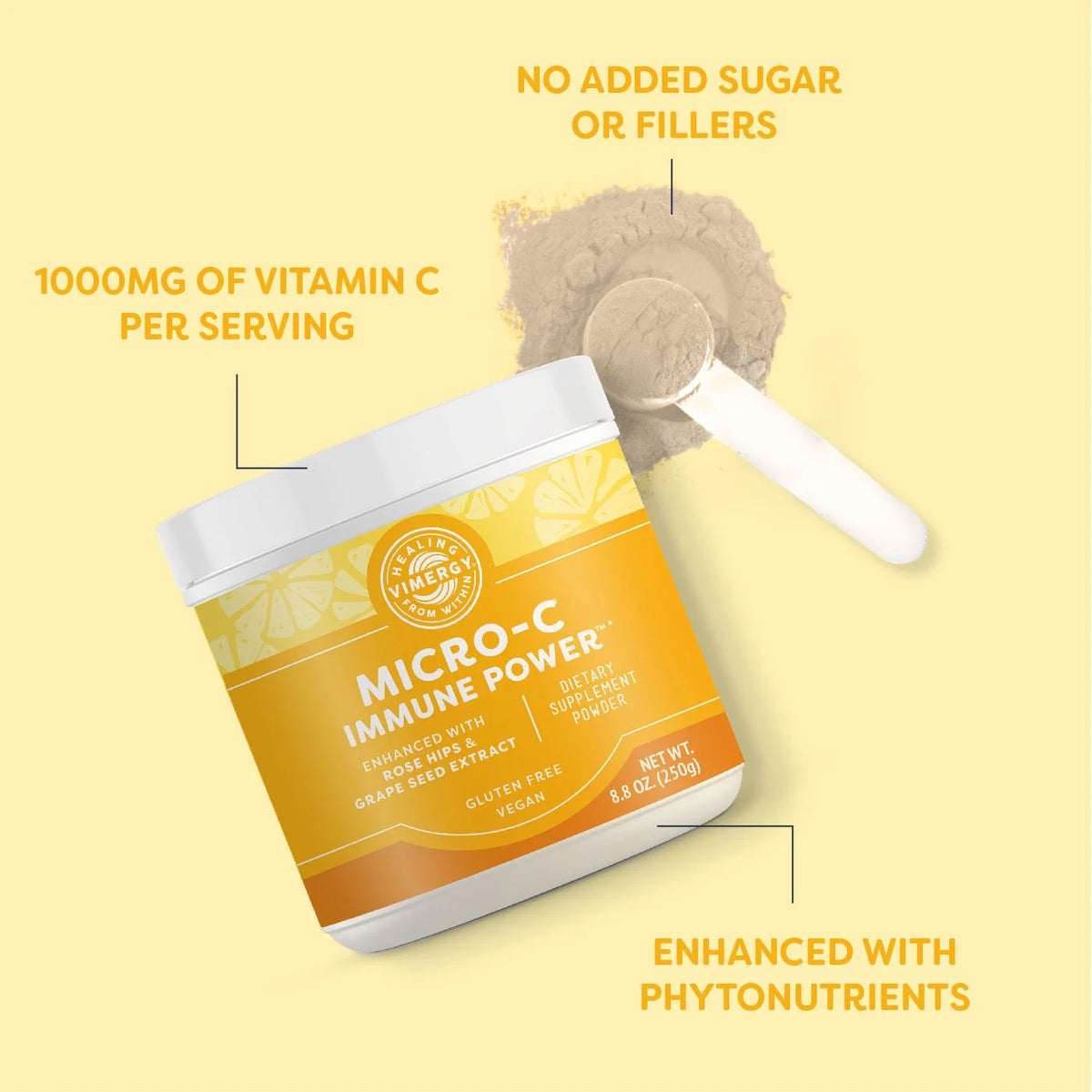 Micro-C Immune Powder 250g 139 Servings V203546