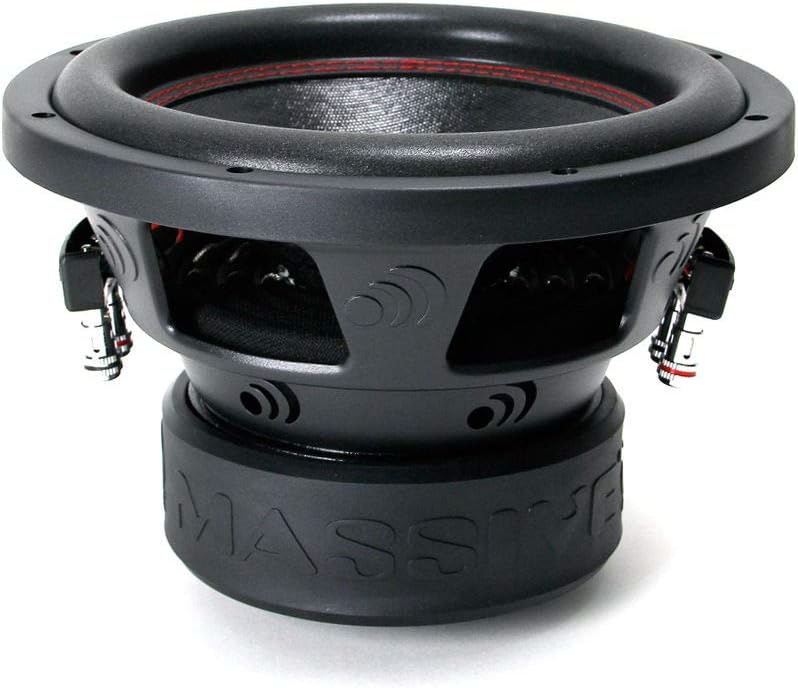10 Inch Car Audio Subwoofer, 700 Watt RMS, Dual 2 Ohm Z436526