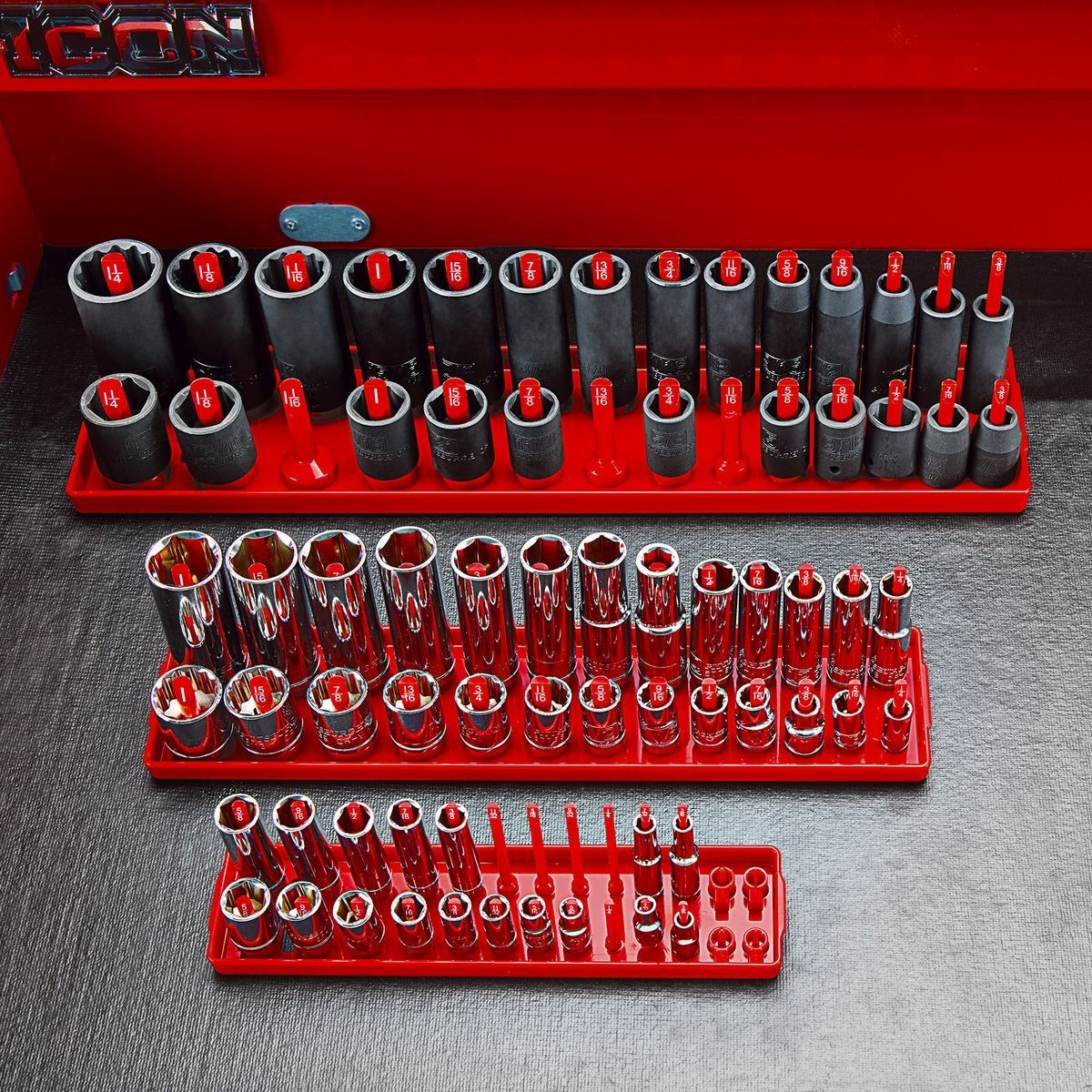 3 Piece Blue Socket Tray G9742