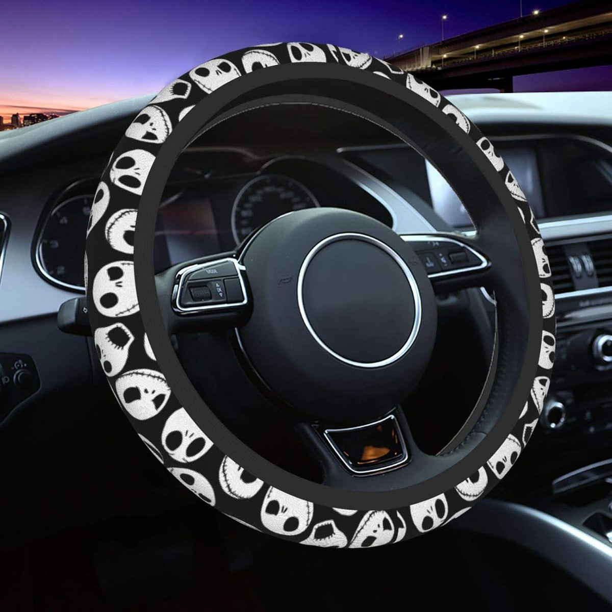 The Nightmare Before Christmas Car Steering Wheel Cover G56906