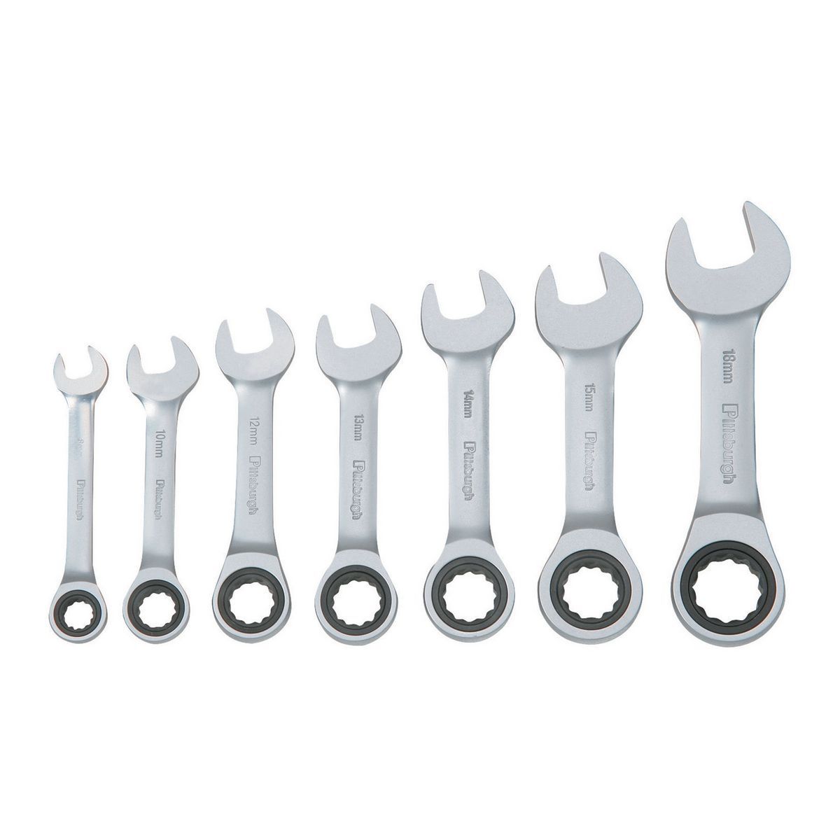 Metric Ratcheting Combination Wrench Set, 7 Piece U59275