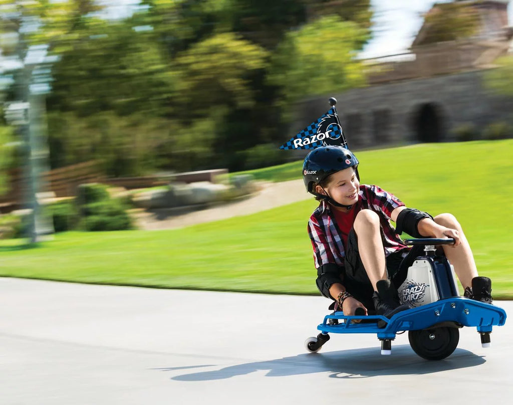 Blue Motorized Drifting Cart 2 Pack O3458