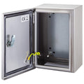 10 x 8 x 4'' NEMA 4X Steel Electrical Enclosure D74562