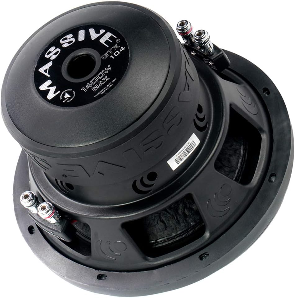 10 Inch Car Audio Subwoofer, 700 Watt RMS, Dual 2 Ohm Z436526