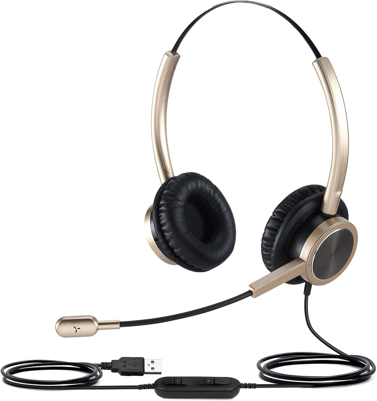 USB PC Headset with Noise Cancelling Microphone Y18958