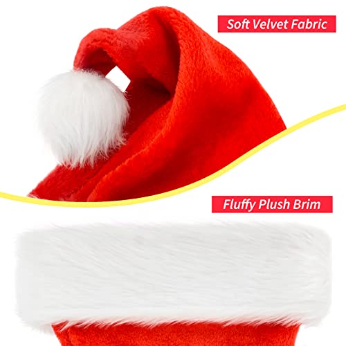 Velvet Santa Hat I4649