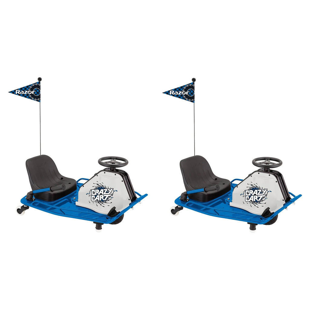 Blue Motorized Drifting Cart 2 Pack O3458