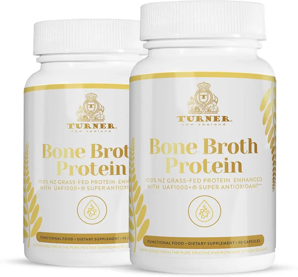 Grass-Fed Beef Bone Broth Protein, 180 Capsules, 2 Bottles P835