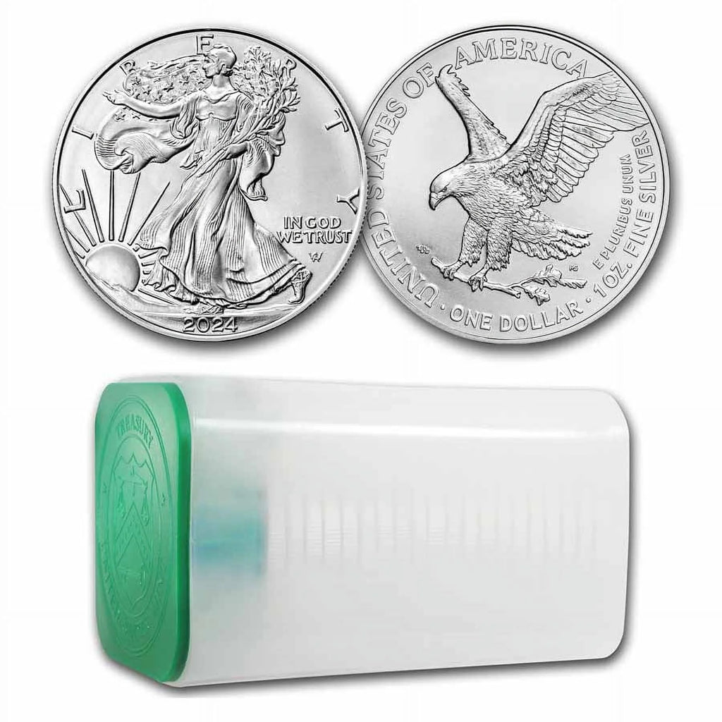 1 oz American Silver Eagle Coin BU Lot of 20 V982