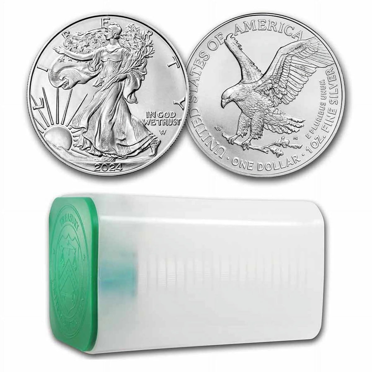 1 oz American Silver Eagle Coin BU Lot of 20 V982