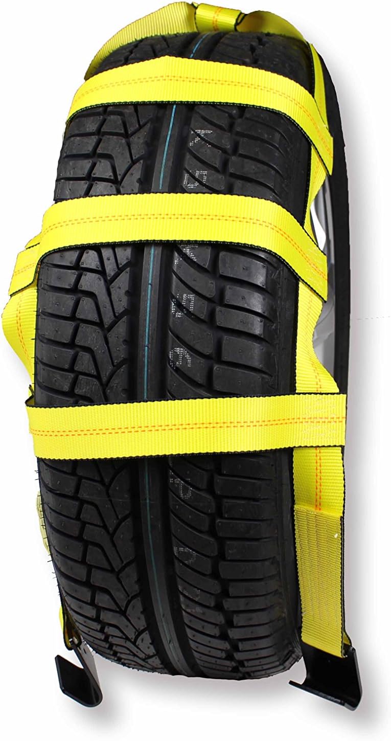 Tow Dolly Basket Straps with Flat Hooks 2-Pack X74810