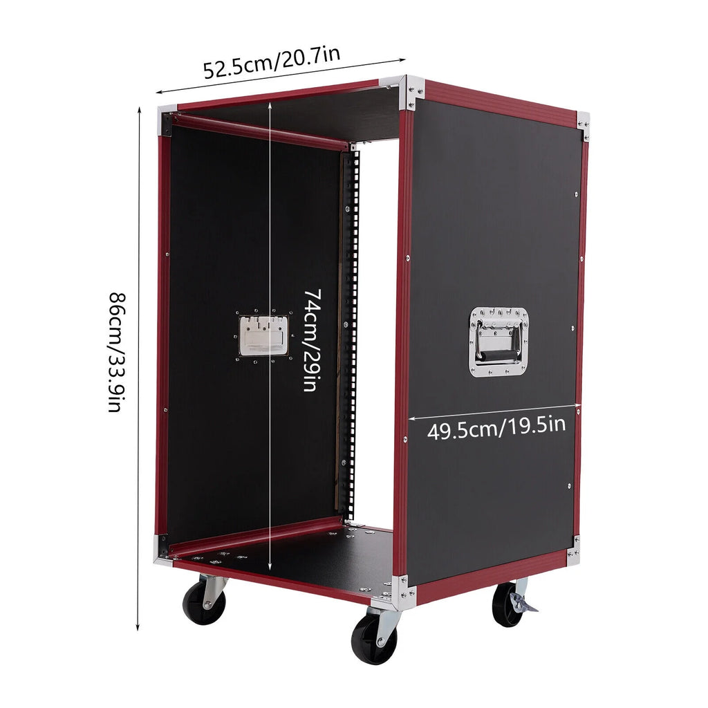 16U Network Server Cabinet with Wheels I741