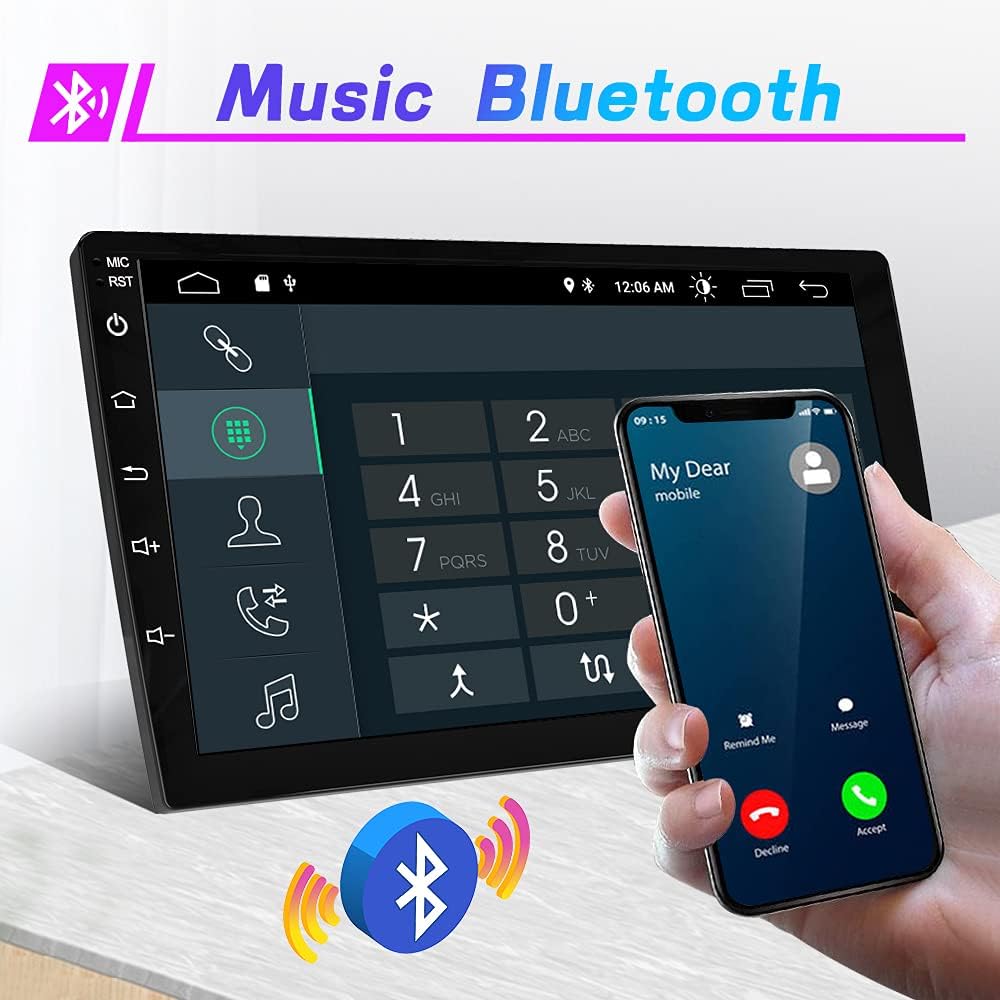 10 inch Touch Screen Car Radio Stereo O47346