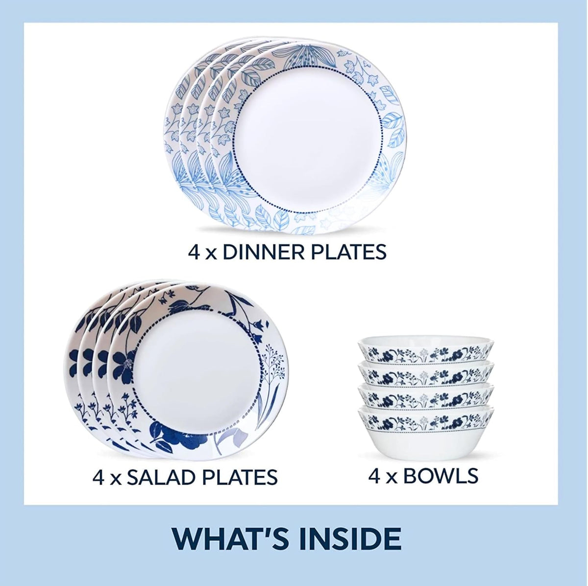 12-pc Dinnerware Set C11288