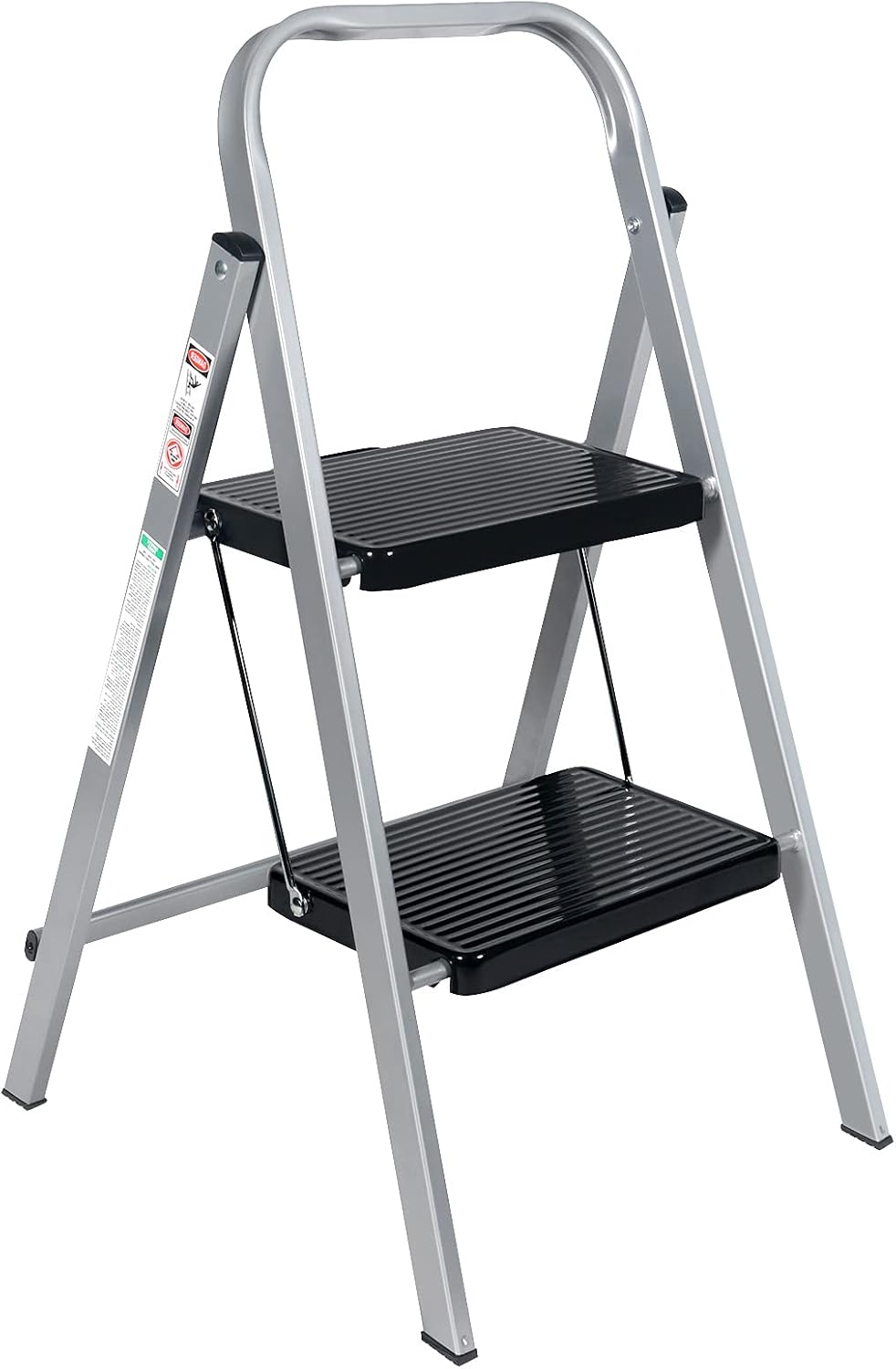 2 Step Folding Step Stool with Anti-Slip Feet I187021