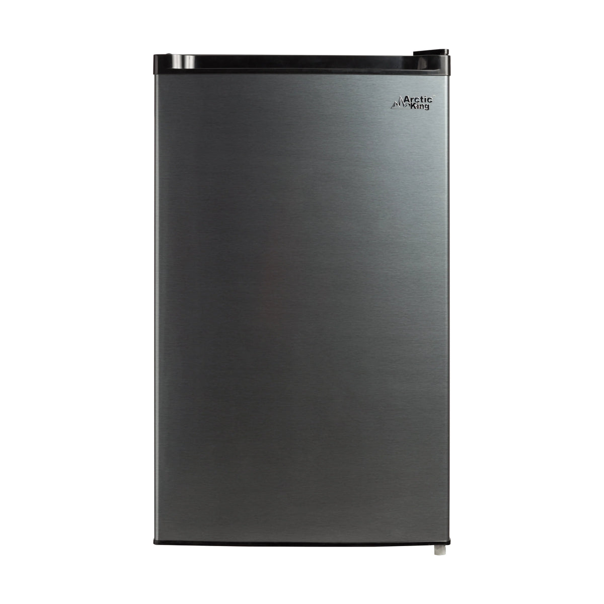 4.4 Cu ft Black Stainless Steel Look Mini Fridge I786514