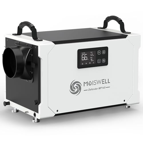 145 Pints Commercial Dehumidifier with Pump and Drain Hose S772