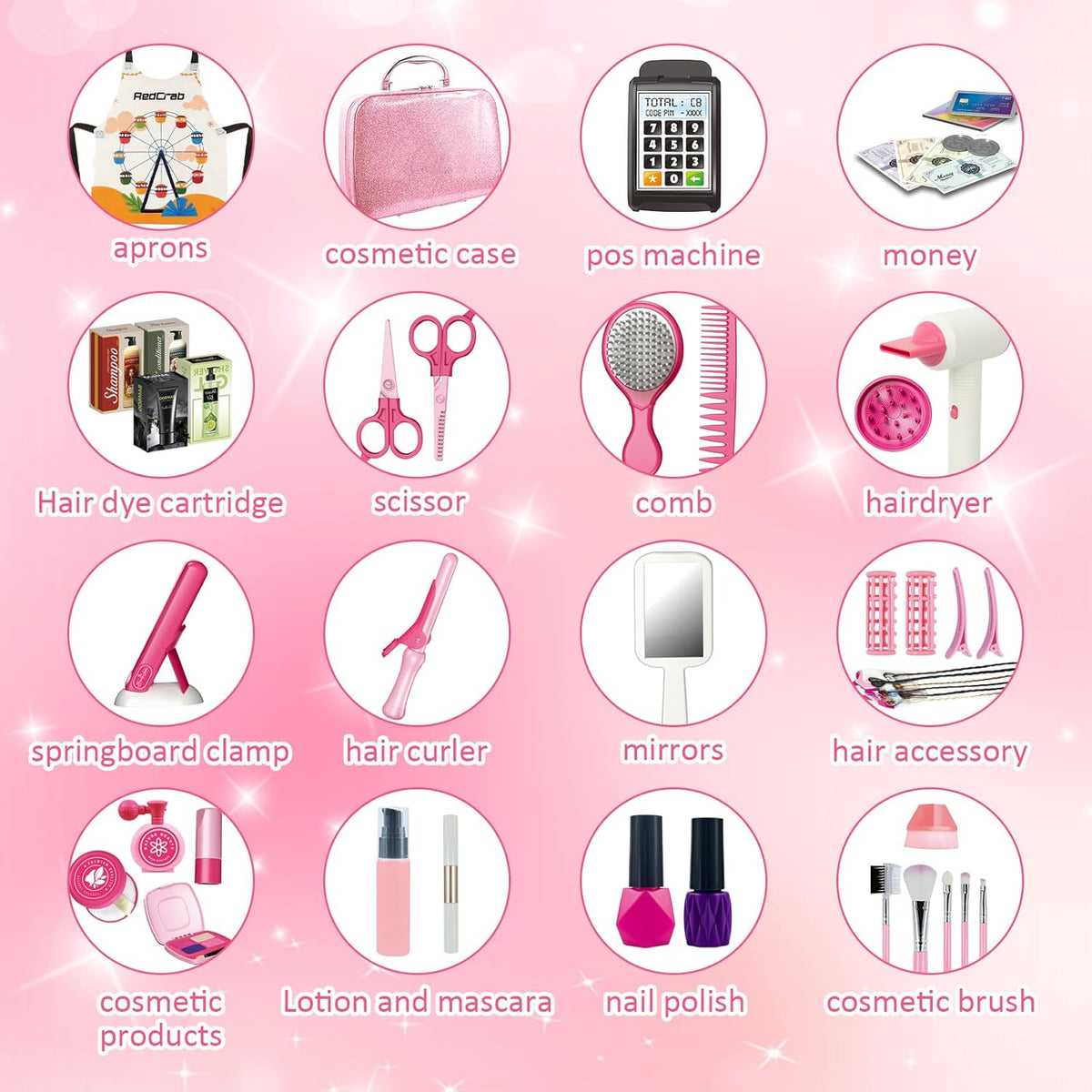 Kids Beauty Salon Toy Set B532743