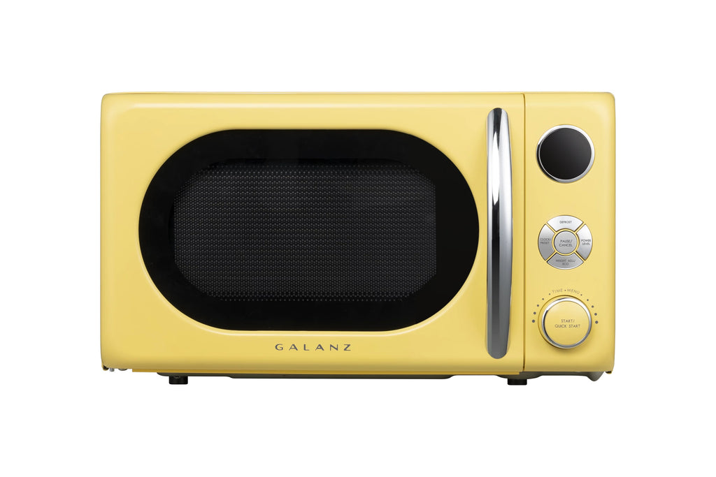 0.7 Cu ft Retro Countertop Microwave Oven, 700 Watts, Blue D30446