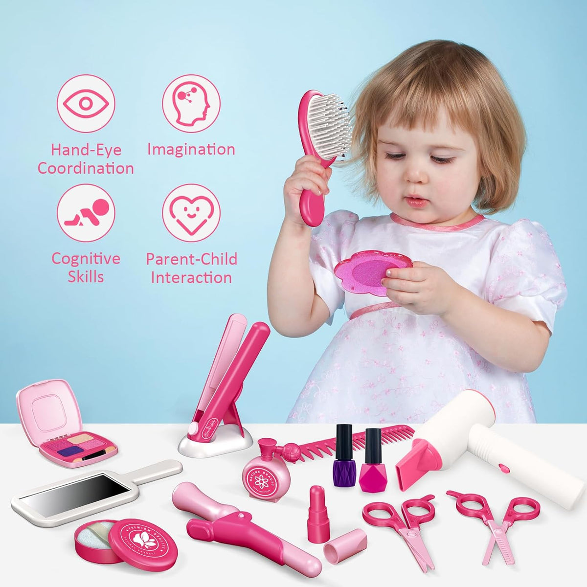 Kids Beauty Salon Toy Set B532743