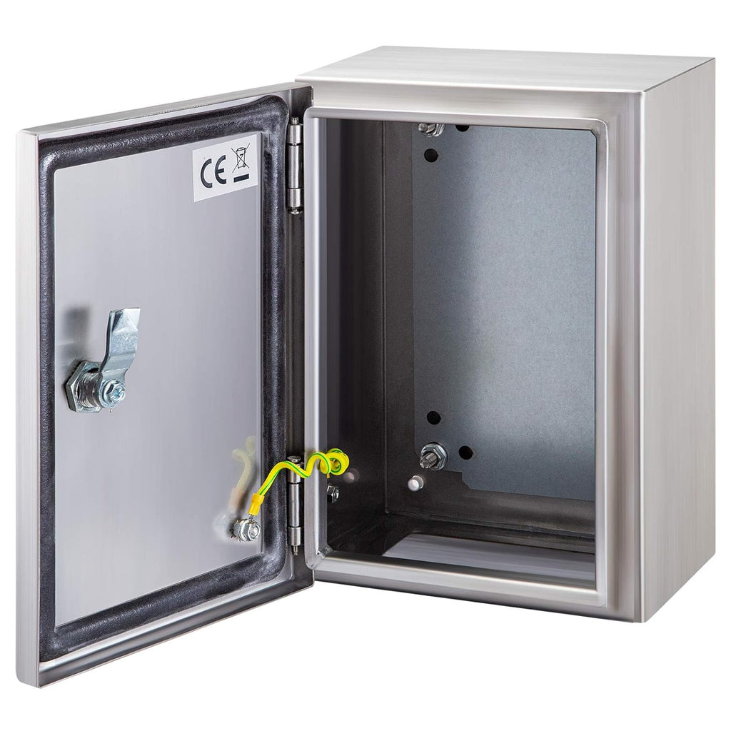 10 x 8 x 4'' NEMA 4X Steel Electrical Enclosure D74562