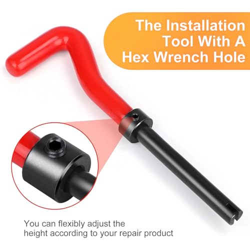 Thread Repair Kit with HSS Drill Bit and Thread Inserts M8 x 1.25 mm Z151342