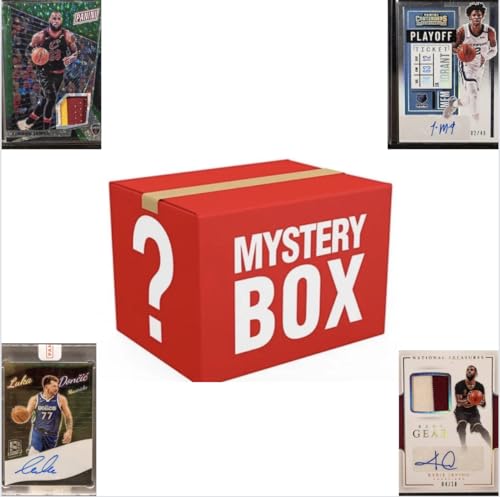 25 Cards Basketball Sports Card Mystery Pack with Autograph or Relic Cards W199712