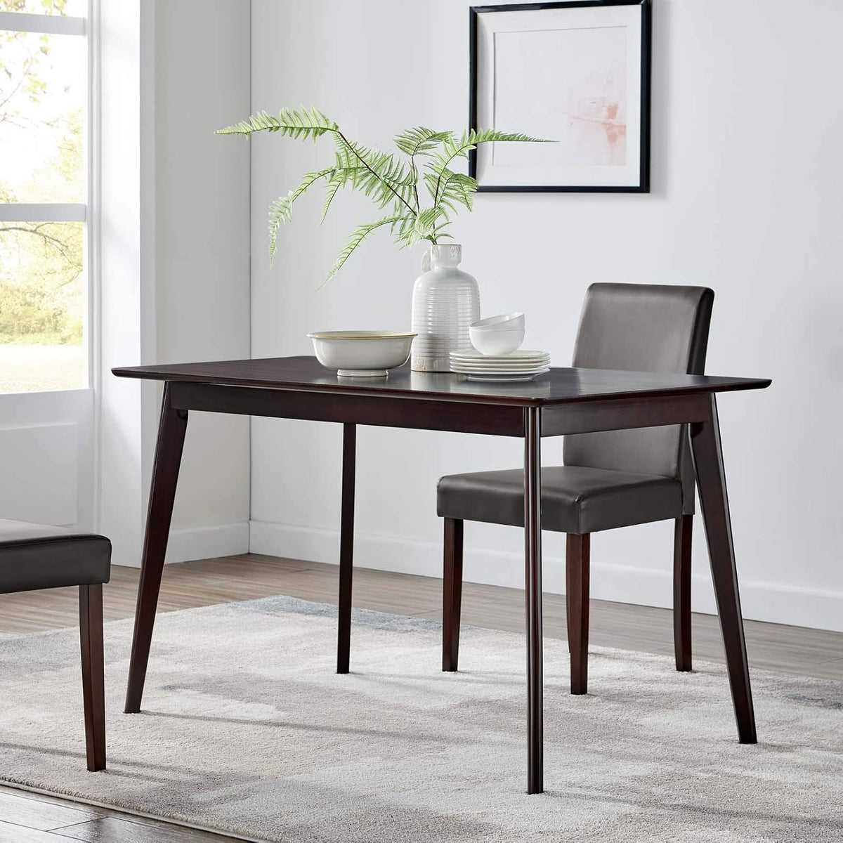 69 Rectangle Cappuccino Dining Table A925718