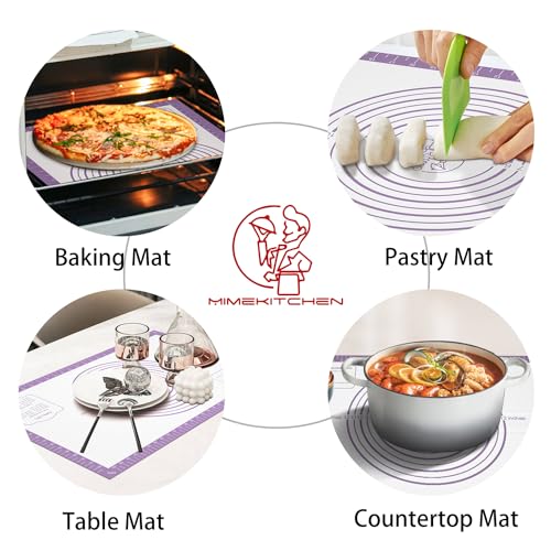 Non Stick Silicone Baking Mat with Measurement U8172