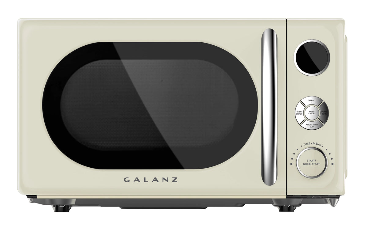 0.7 Cu ft Retro Countertop Microwave Oven, 700 Watts, Blue D30446