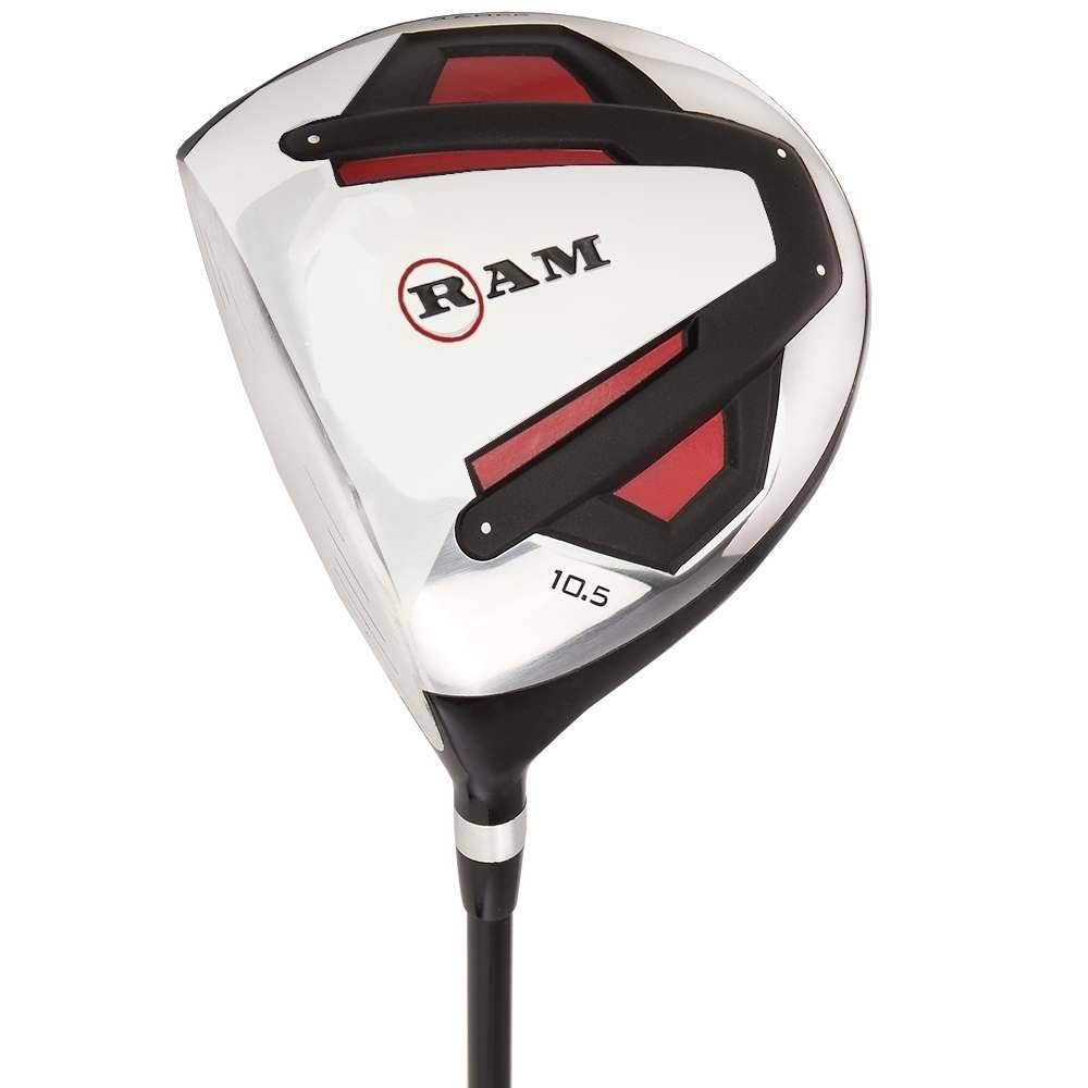 12pc Golf Clubs Set with Graphite Woods and Steel Shaft Irons I57531