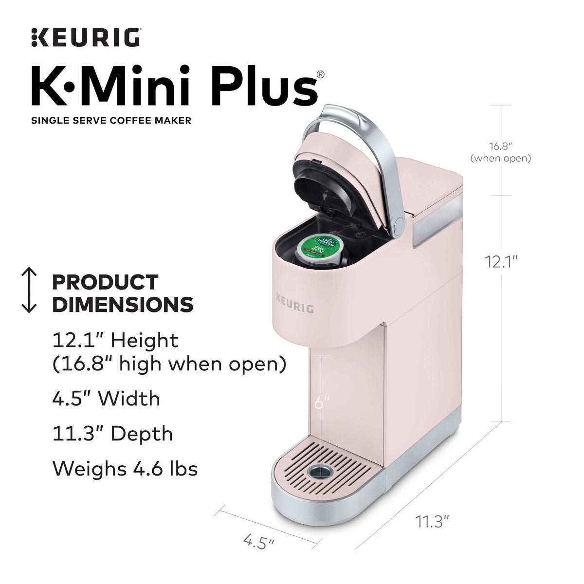Single Serve K-Cup Pod Coffee Maker R3666