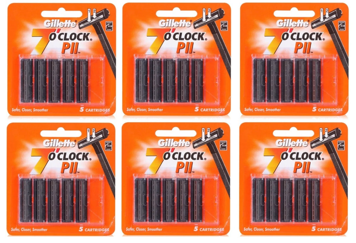Razor Blades 5 Count Pack of 6 X94055