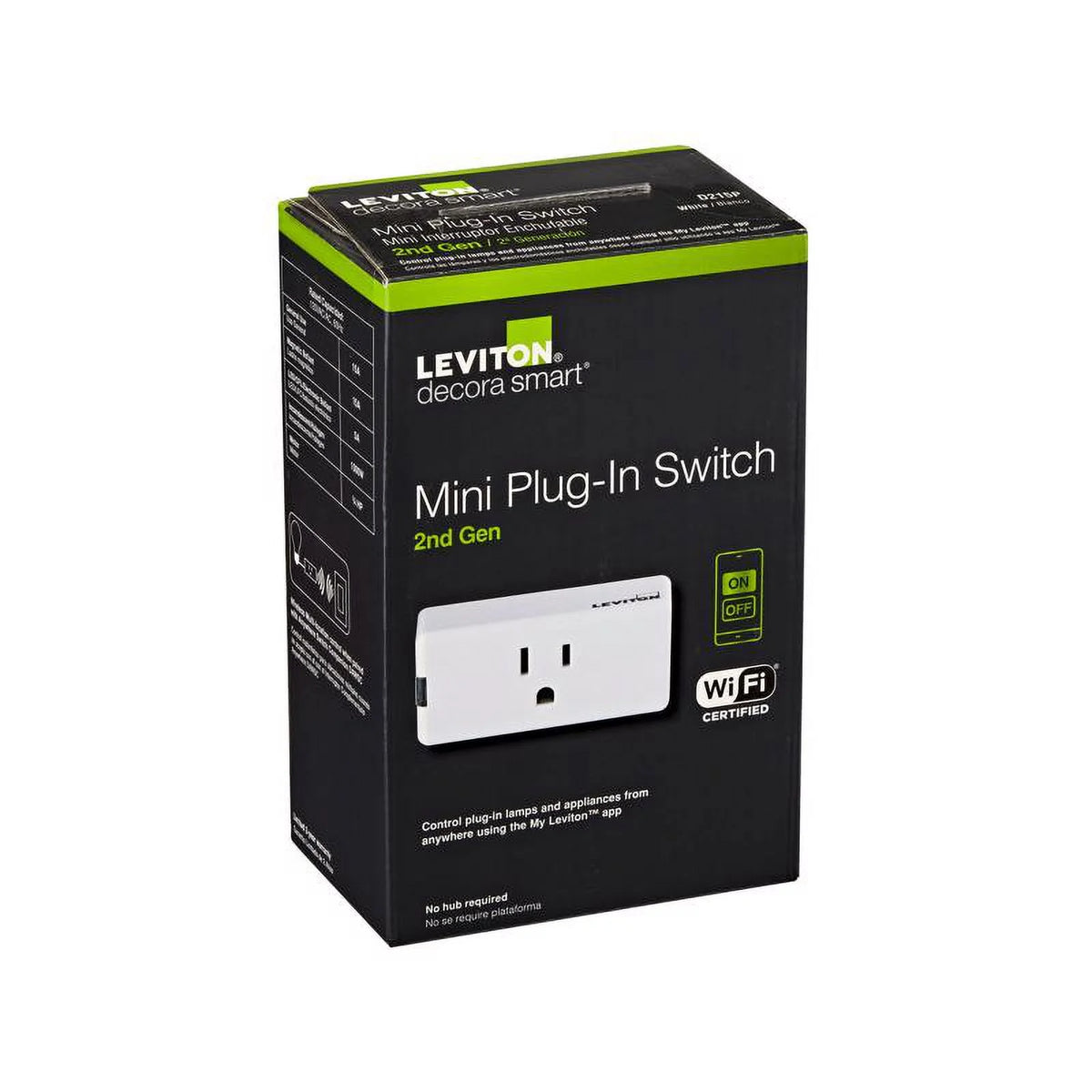 White Wi-Fi Mini Plug-In W54011