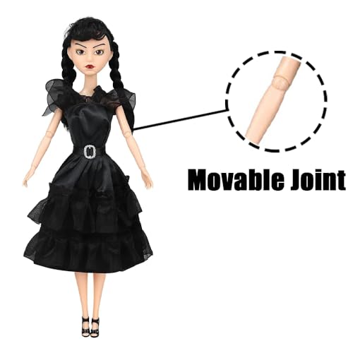 Black Dress Christmas Dolls S364
