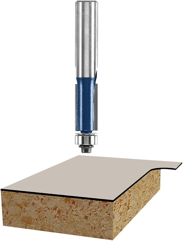 10-Piece Carbide-Tipped Router Bit Set I319