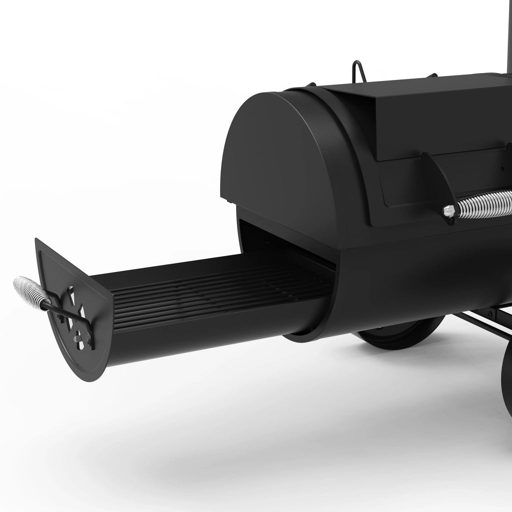 Charcoal Offset Smoker Z805