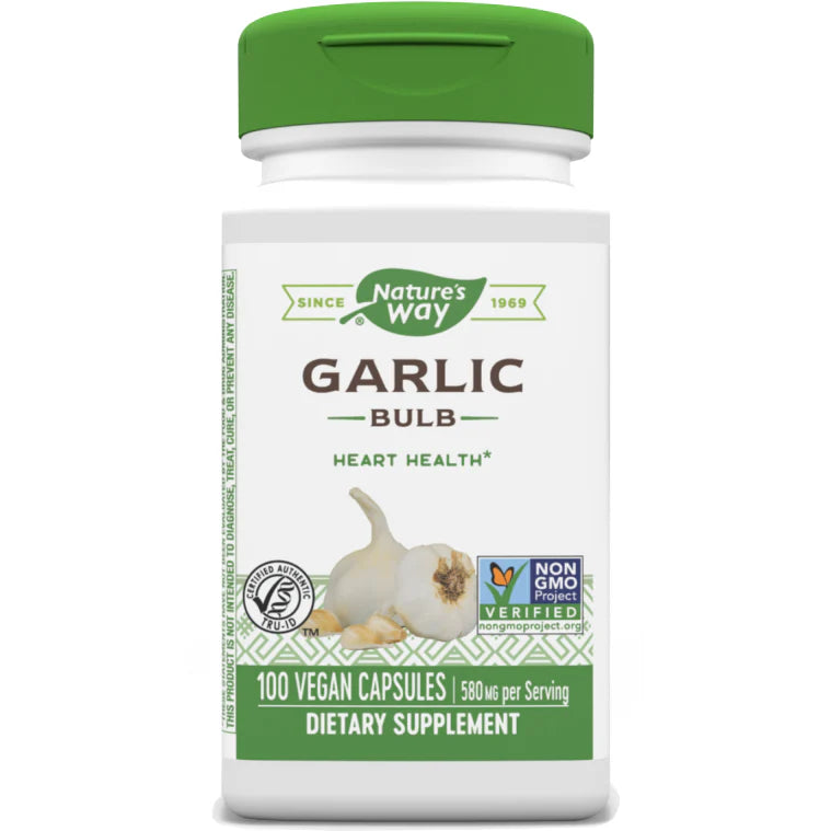 Garlic Bulb 580 mg 100 Capsules M45848