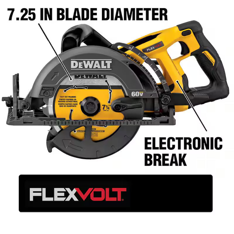 60V MAX Cordless Brushless 7-1/4 in. Circular Saw Z26015