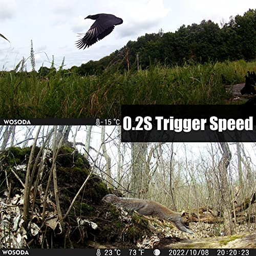 36MP Trail Camera with Night Vision Motion Activated Waterproof E577