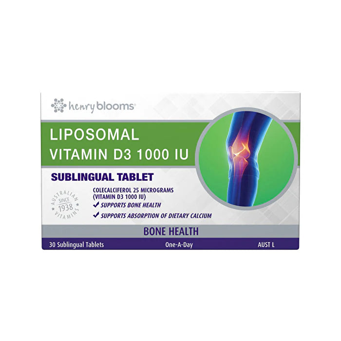 Liposomal Vitamin D3 1000IU Sublingual 30t F3408