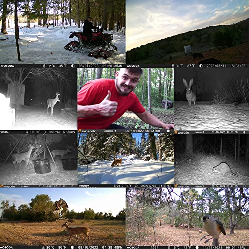 36MP Trail Camera with Night Vision Motion Activated Waterproof E577