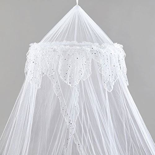 White Princess Bed Canopy N445507
