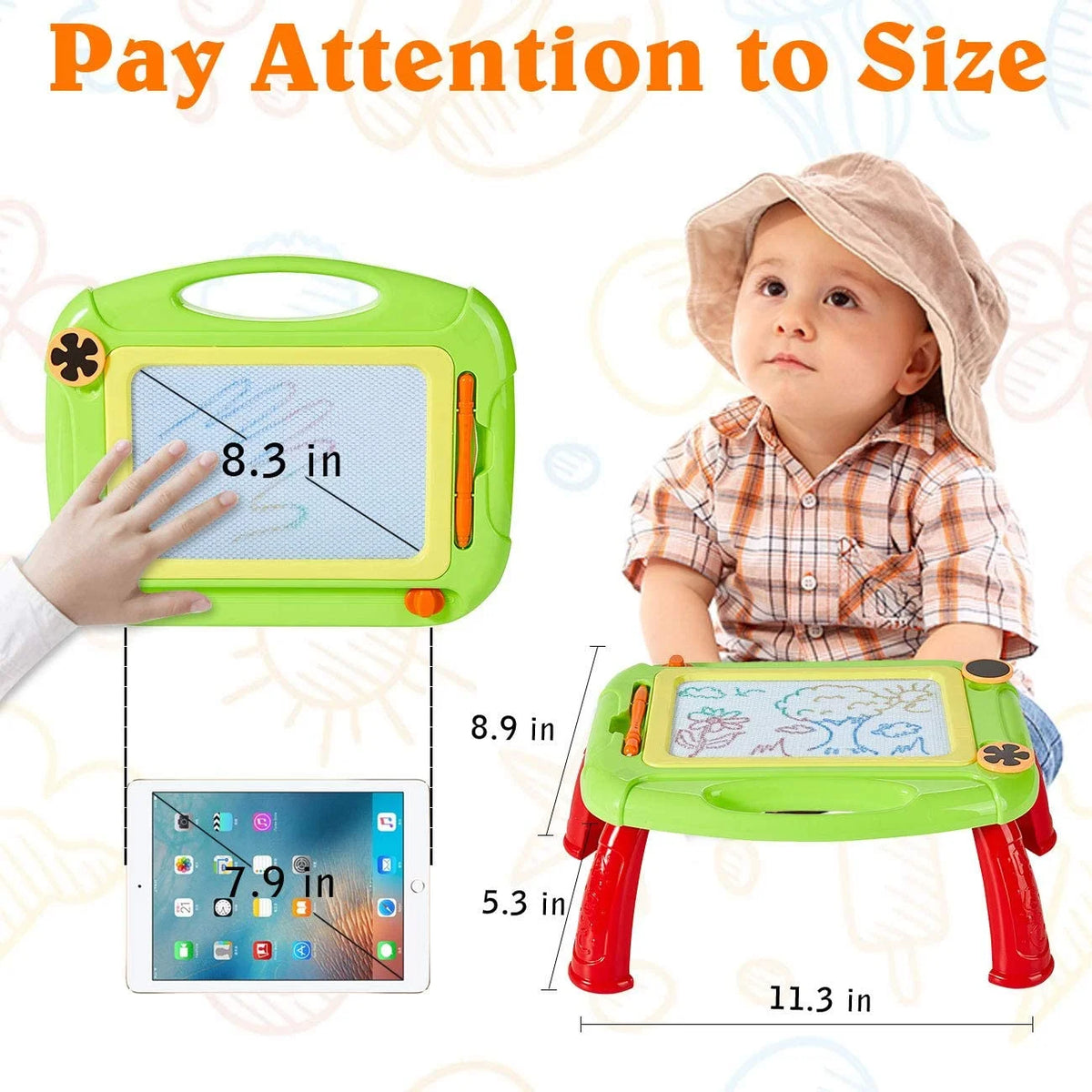 Magnetic Drawing Board for Toddler Toys L20887