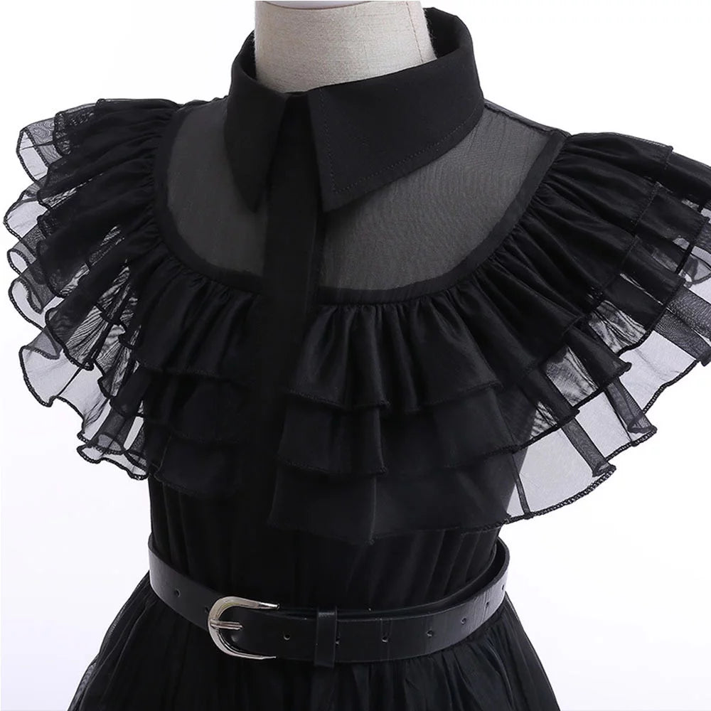 Black Tulle Dress H62148