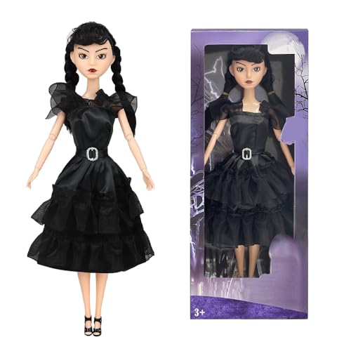 Black Dress Christmas Dolls S364
