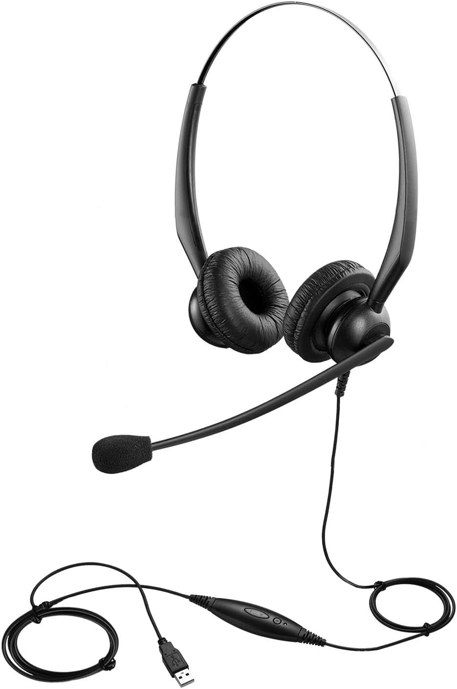 USB PC Headset with Noise Cancelling Microphone Y18958