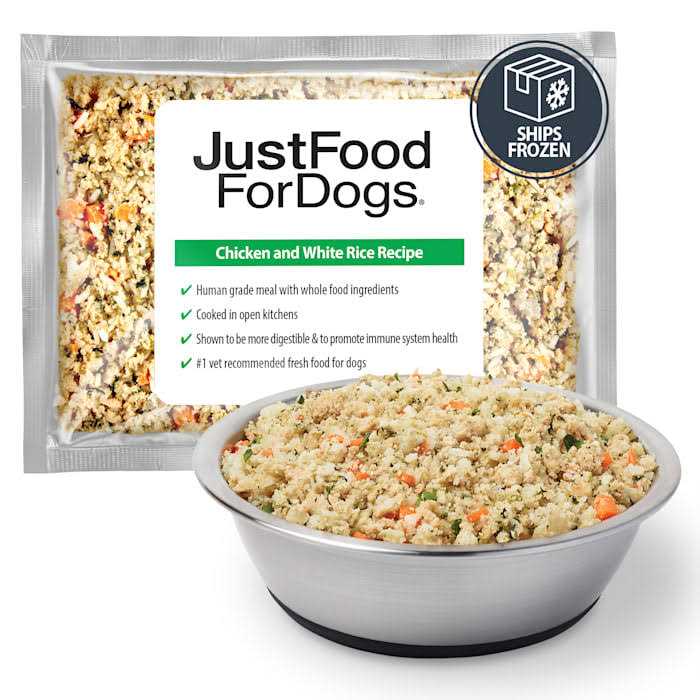 Chicken & White Rice Frozen Dog Food I883827