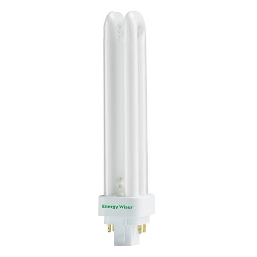 26 Watt Dimmable Compact Fluorescent T4 Quad Tube 4 Pin G24q 3 Base Warm White, 6 Packs J591700