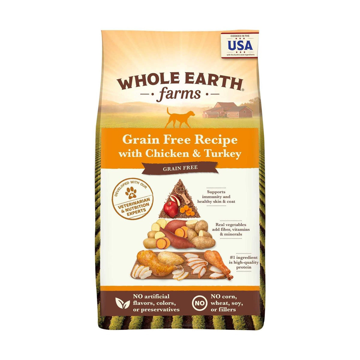 Grain Free Chicken Turkey Recipe Dry Dog Food G259084